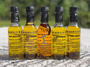 Imperfect Sampler {Extra Virgin Olive Oil} - Includes Our Original Flavors -  Five [187ml] Bottles